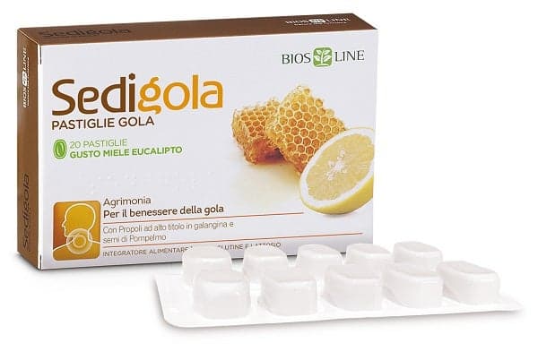 APIX SEDIGOLA MIELE EUCA – 20 Pastillen