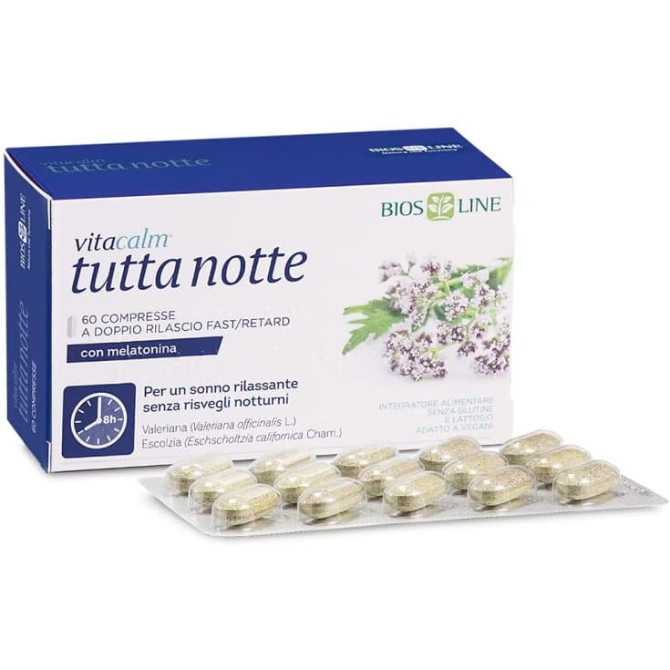 VITACALM TUTTA NOTTE MEL 60CPR