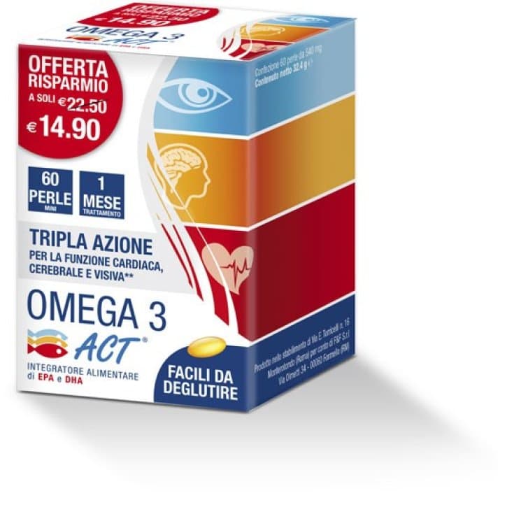 Omega 3 ACT – 60 Perlen à 540mg