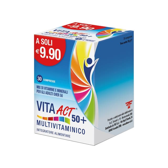 Vita Act 50+ Multivitamin – 30 Tabletten