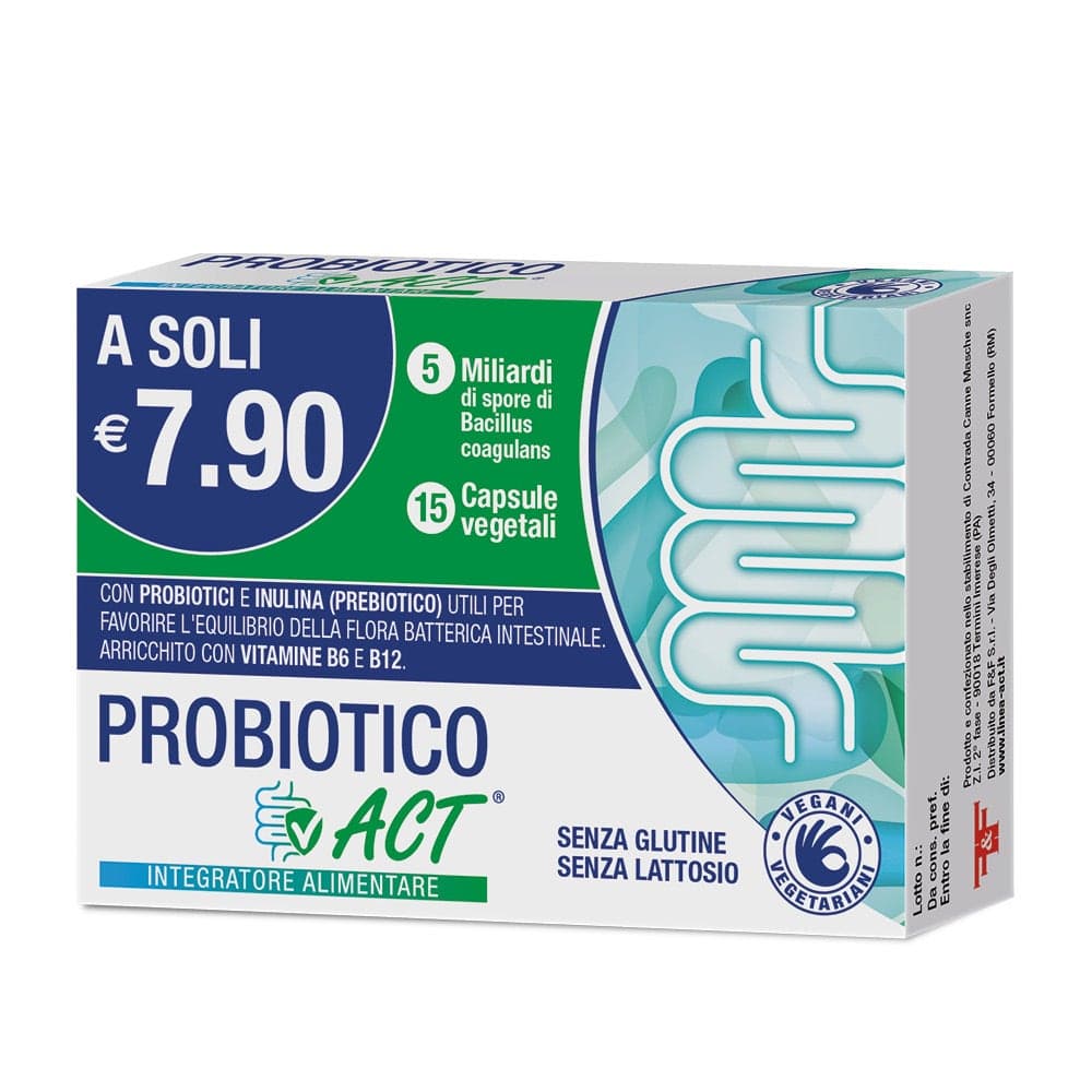 Probiotico Act – 15 vegetale Kapseln
