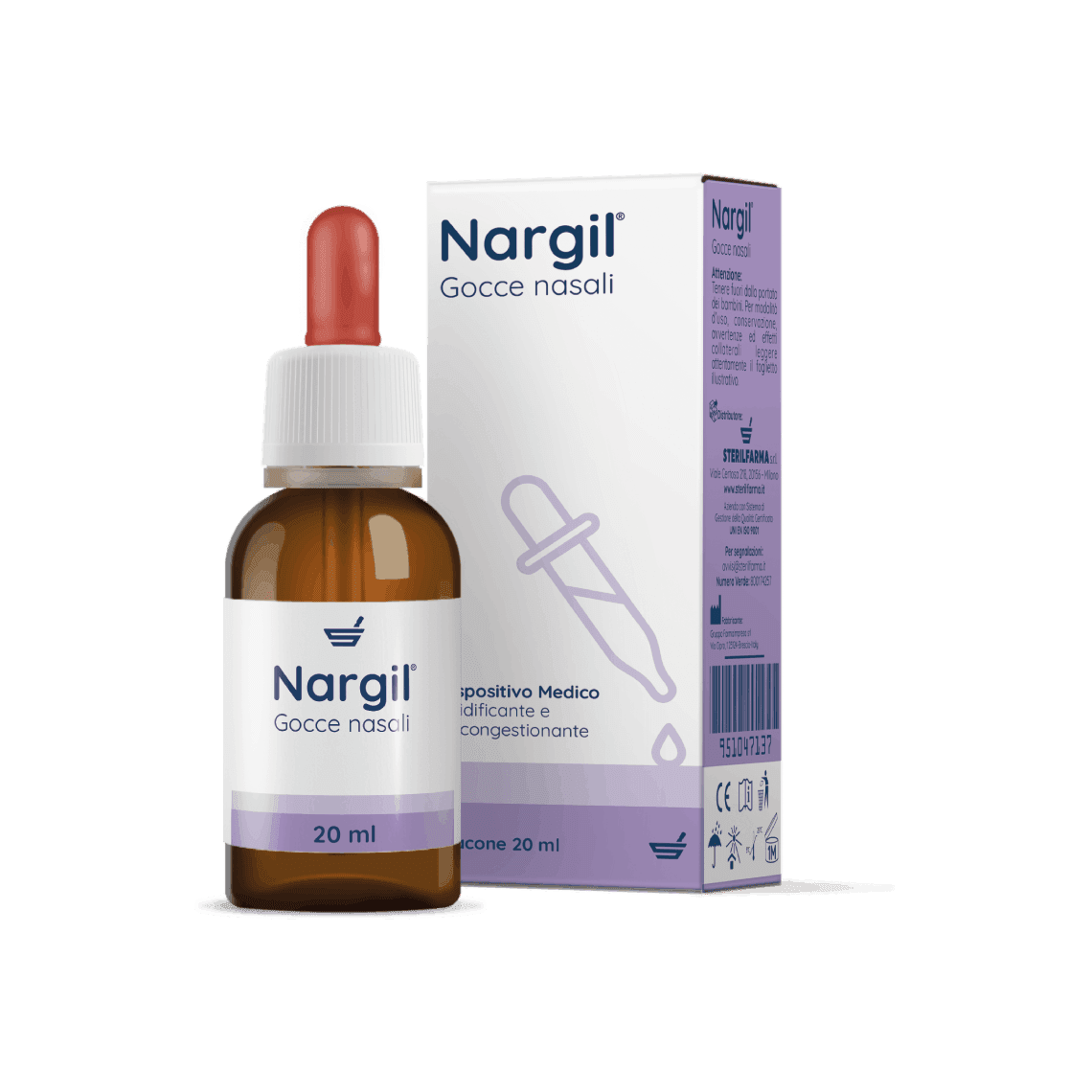 NARGIL GOCCE NASALI 20ML