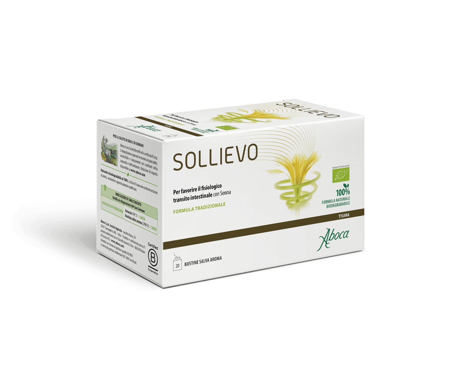 SOLLIEVO BIO TISANA 20FILT ABOCA