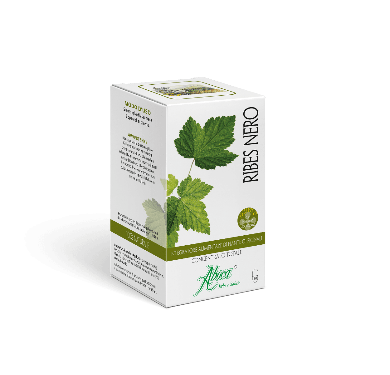 RIBES NERO CONC TOTAL 50OP ABOCA