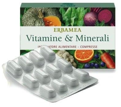 Vitamine und Mineralstoffe ERBAM – 24 Tabletten
