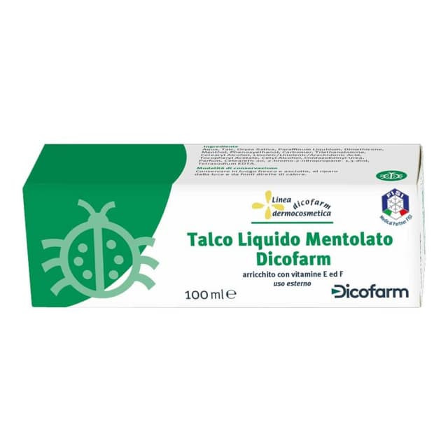Dicofarm Talkum Flüssig mit Menthol