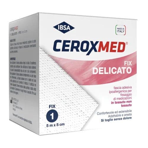 Ceroxmed Fixierpflaster Gaze – 5x5 cm