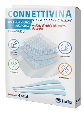 Connettivina Bio Cer HiTec – 10x10 cm Pflaster