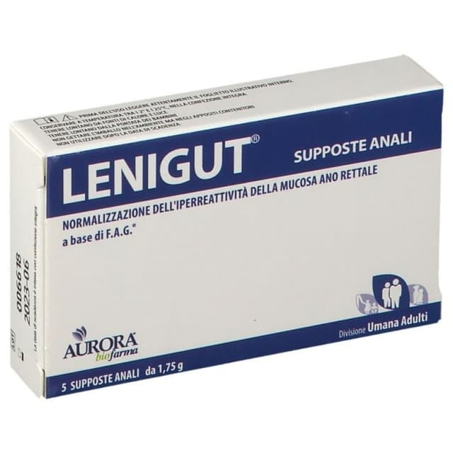 Lenigut Supposte Anali – 5 Stück