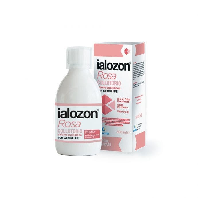 Ialozon Rosa Mundwasser – 300 ml