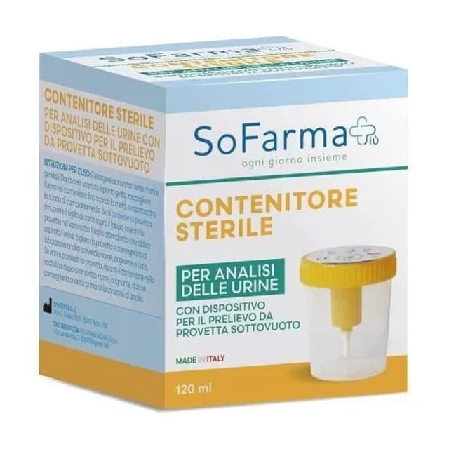 Urinbehälter mit Provisionsröhrchen – Sterile Urinprobe