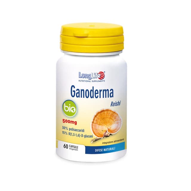 Longlife Ganoderma Bio – 60 Kapseln