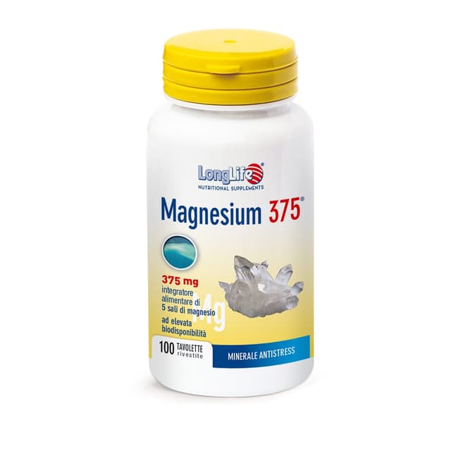 Longlife Magnesium 375 – 100 Tabletten