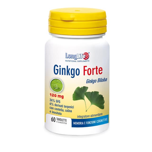 Longlife Ginkgo Forte – 60 Tabletten
