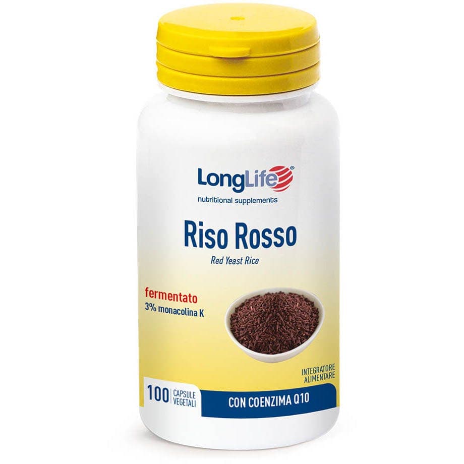 Longlife Roter Reis – 100 vegane Kapseln