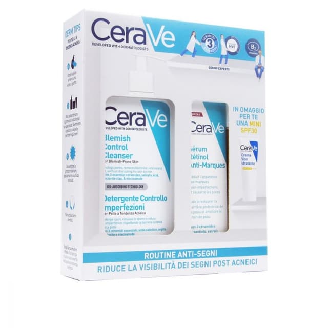 CeraVe Acne Bipack – Reinigungs- und Hautpflegeset