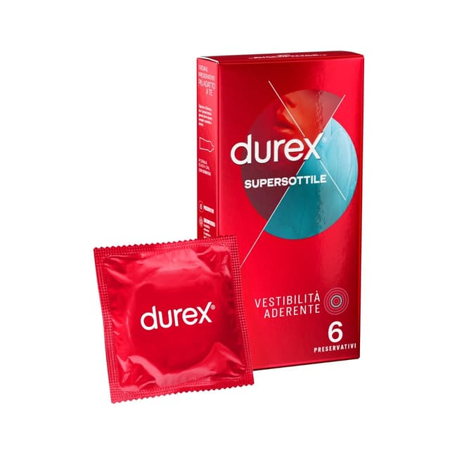 Durex Supersottile Close Fit – 6 Stück