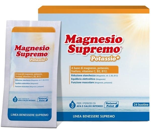 Magnesio Supremo Potassio+ – 24 Beutel