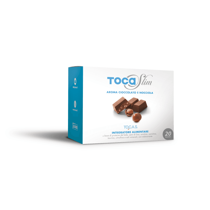 Tocaslim Schokolade/Haselnuss – 20 Beutel