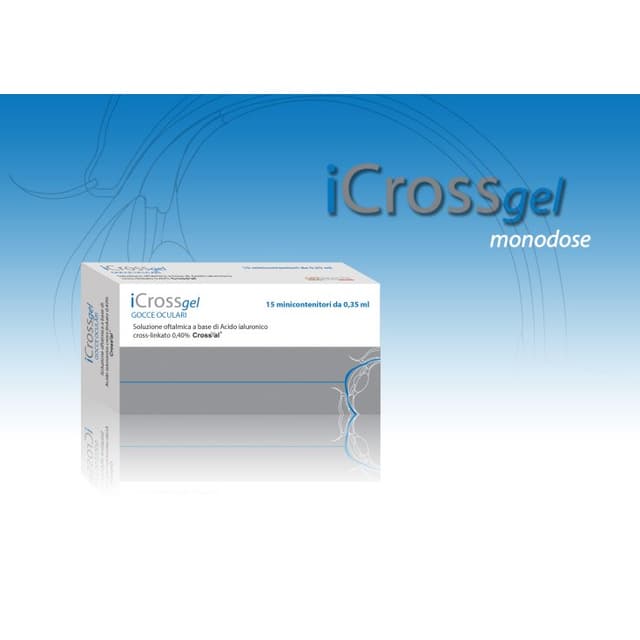Icross Gel Augentropfen 15 Einzeldosen