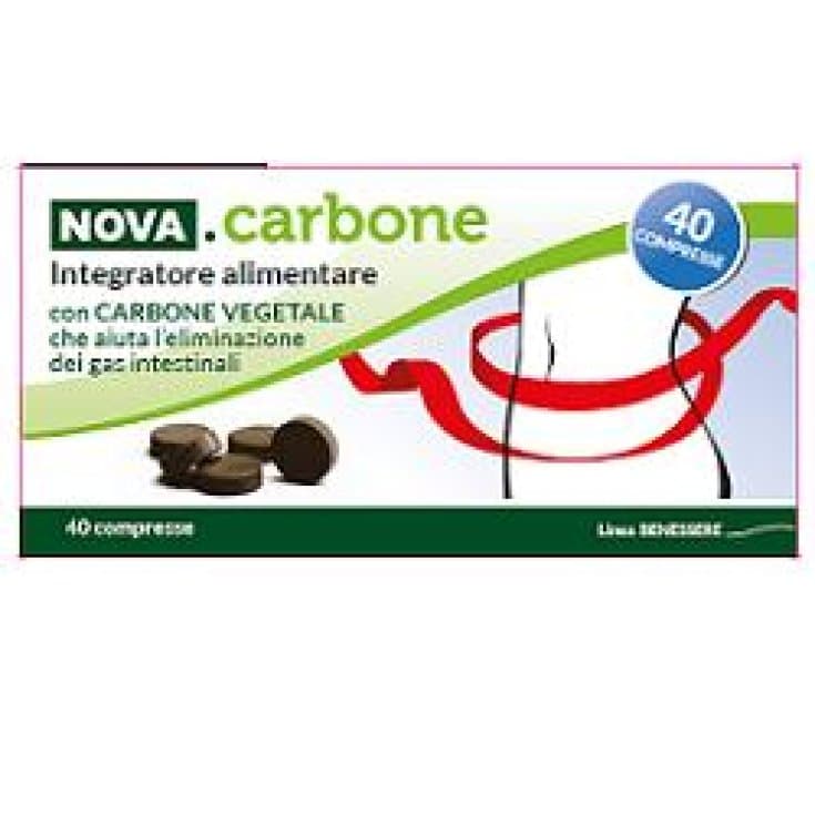 Aktivkohle Nova – 40 Tabletten