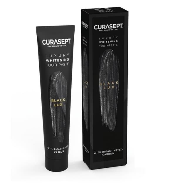 Curasept Black Luxury White – Zahnpasta 75 ml