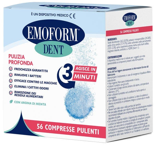 Emoform Dent Pulverizer – 56 Tabletten Reiniger