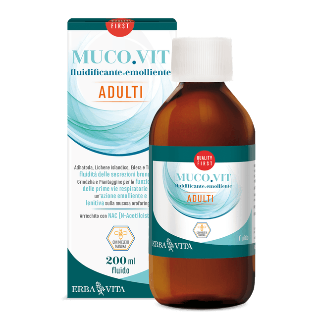MUCOVIT FLUIDO ADULTI 200ML