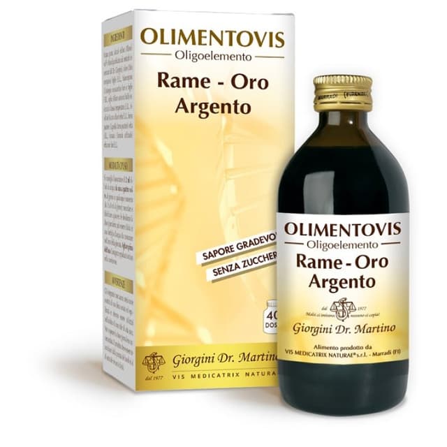 Rame Oro Argento Olimentovis – 200 ml
