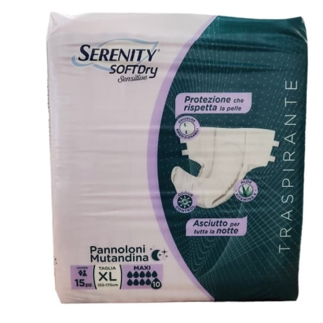 Serenity Pants Sensitive XL – 15 Stück