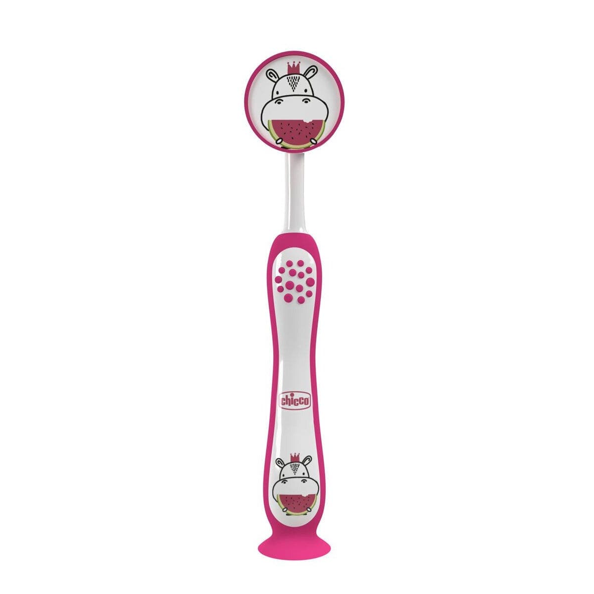 Chicco Kinderzahnbürste – 3-6 Jahre, Rosa