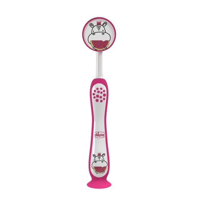Chicco Kinderzahnbürste – 3-6 Jahre, Rosa