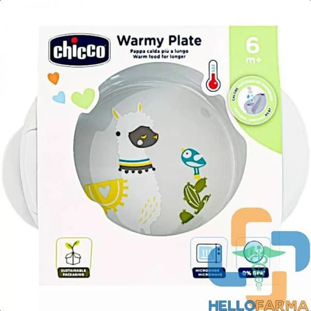 CH Warmhalte-Teller 6M+ – Grau