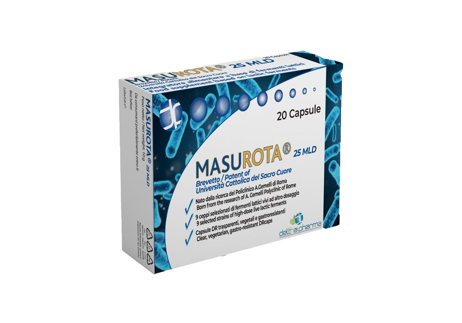 MASUROTA 25MLD 20CPS