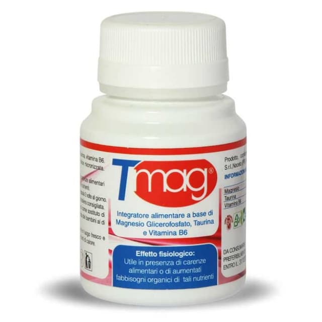 T Mag – 60 Kapseln Magnesium Nahrungsergänzung