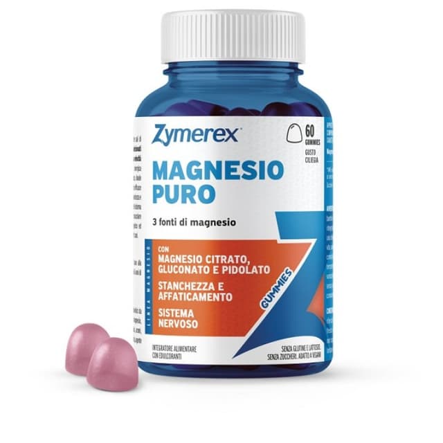Zymerex Gum Magnesium Pur – 60 Kaugummi