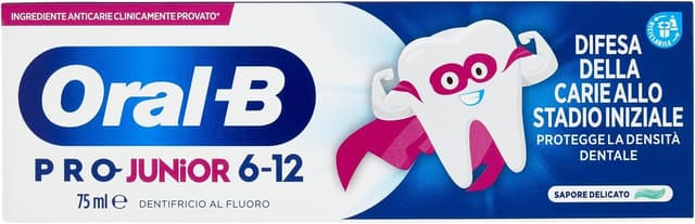 ORALB DENTIFRICIO J 6-12A 75ML