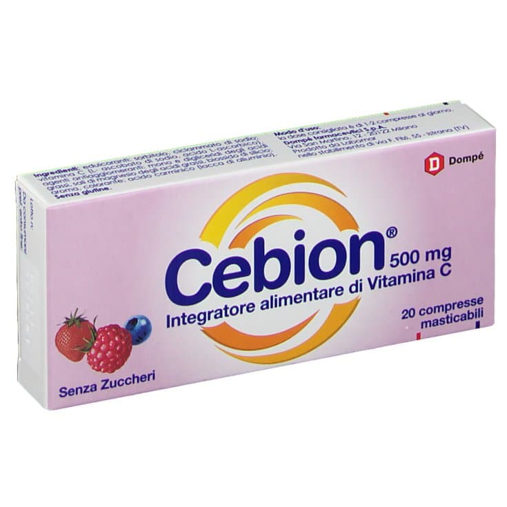 Cebion Vitamin C – 20 Tabletten ohne Zucker