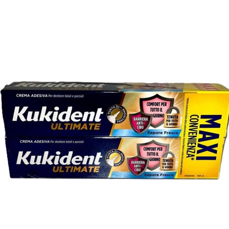 Kukident Ultimate Fresco – 2er Packung Haftcreme