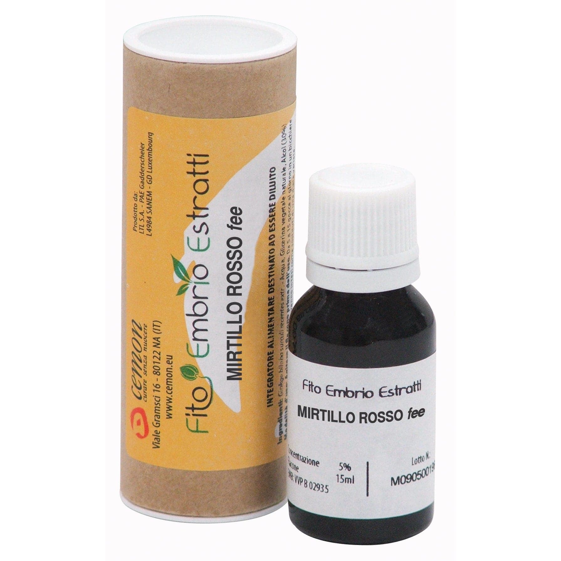FEE MIRTILLO ROSSO 15ML CEMON
