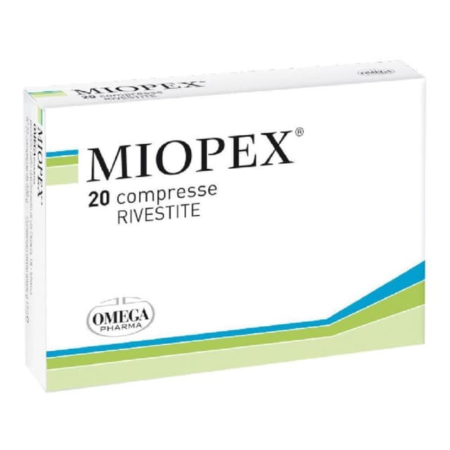 Miopex – 20 Tabletten Nahrungsergänzungsmittel für die Augen