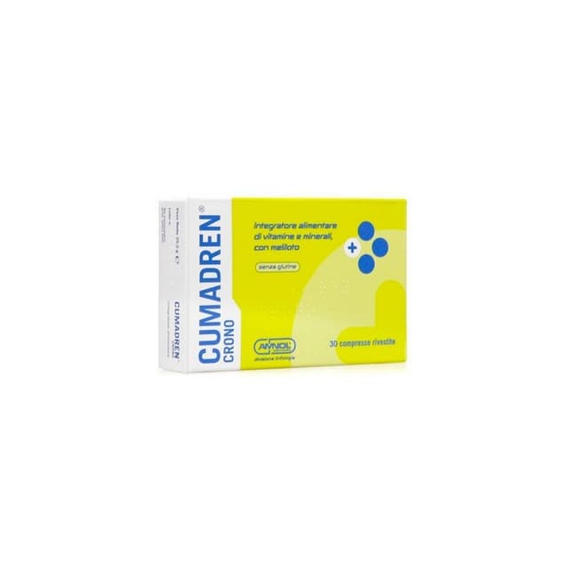 CUMADREN CRONO INTEG 30CPR 800MG