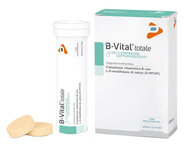 Vitamin B-Komplex – 20 Stück | B VITAL-TOTALE Brausetabletten