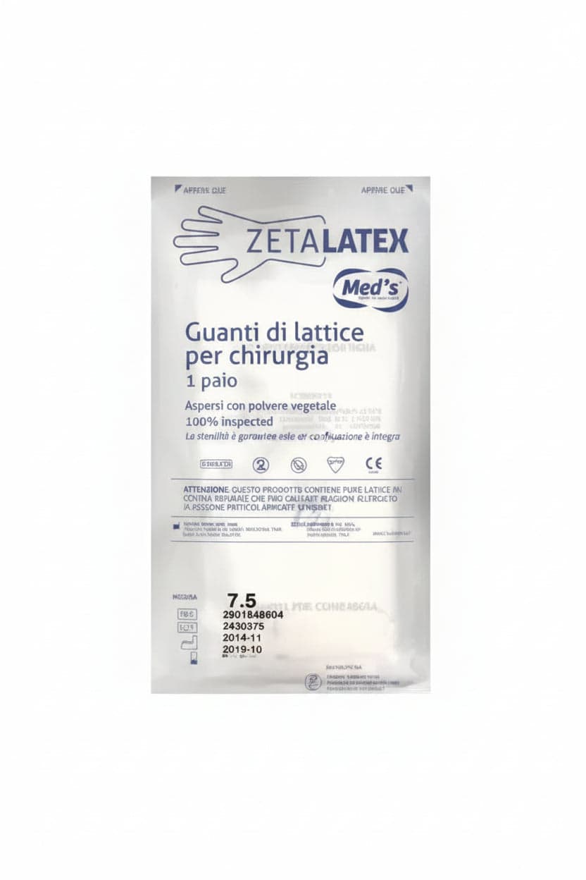 GUANTI CHIR STER 1PA 7,5 ZABB