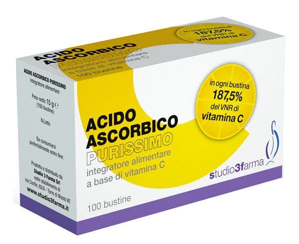 Ascorbinsäure (Vitamin C) 100 Beutel – STUDIO3