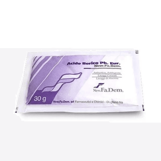 Borsäure Pulver 30 g – FADEM Dermatologisches Produkt