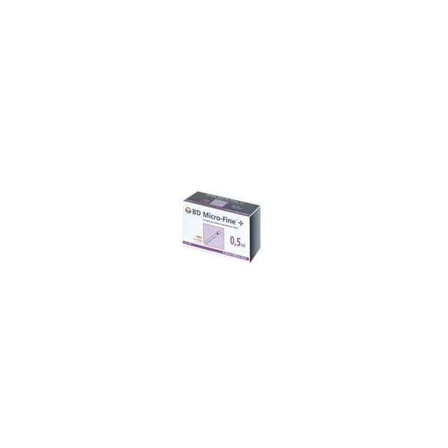 BD Micro-Fine Insulinspritzen 0,5 ml 30G 8 mm – 30 Stück