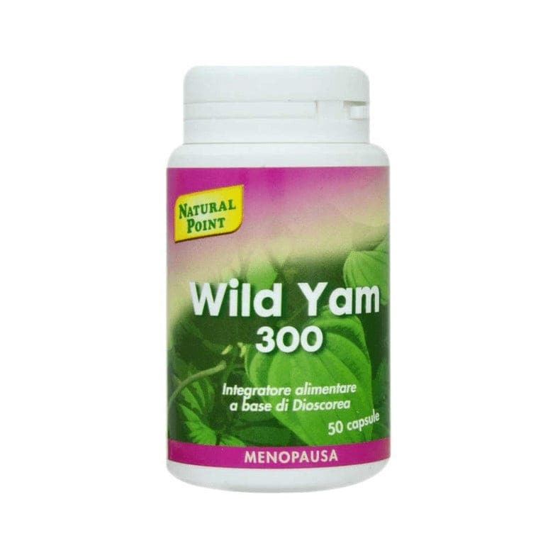 Natural Point Wild Yam 300 mg, 20 % Diosgenin – 50 Kapseln