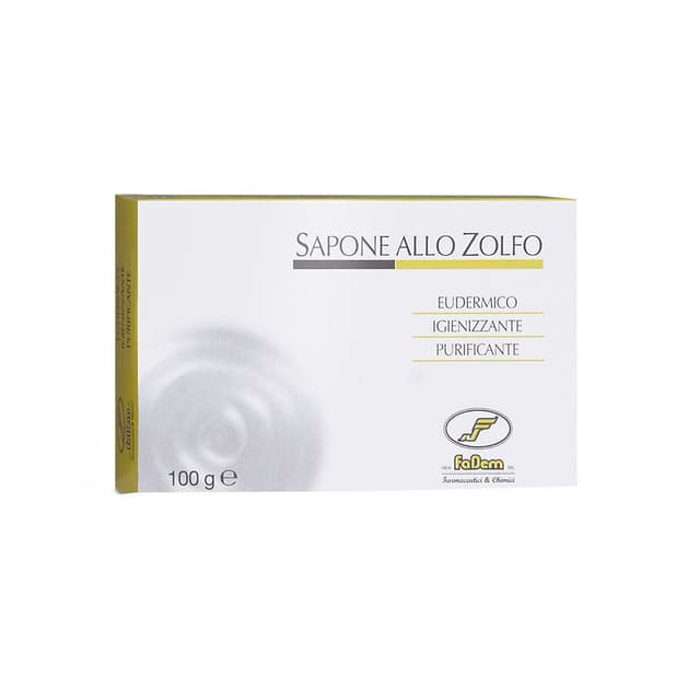 Sapone Zolfo – 100 g Stück von Fadem
