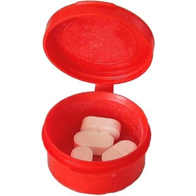 Farmacare Pillendose – Tablettenbox zur Aufbewahrung von Tabletten & Kapseln